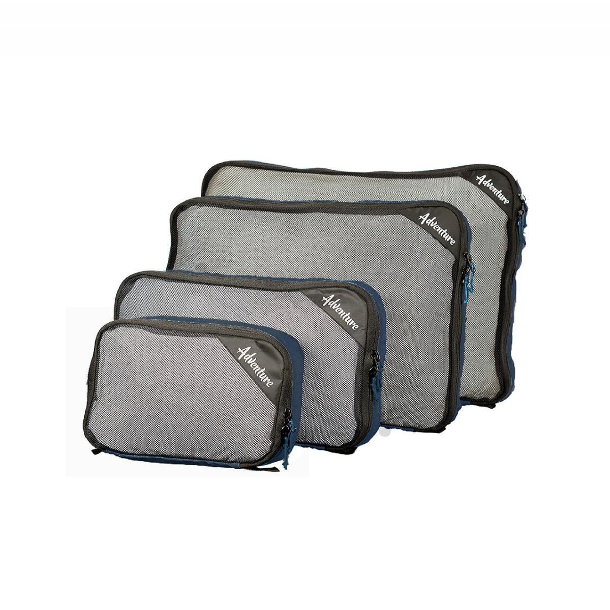 کیسه تفکیک 4 تکه مدل cube -  Adventure Organizer Packing Cubes 4 Pieces